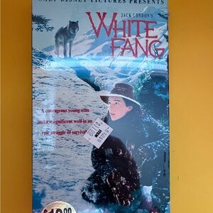 Disney White Fang VHS - Ethan Hawke New, Factory Sealed